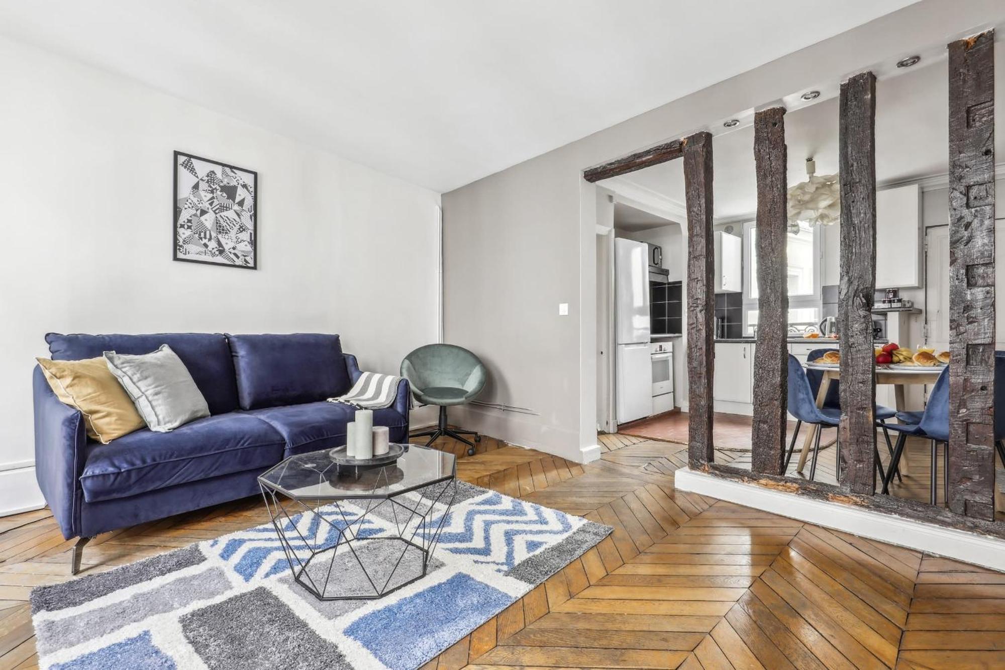Le Marais 1Br Place Saint Paris Bagian luar foto