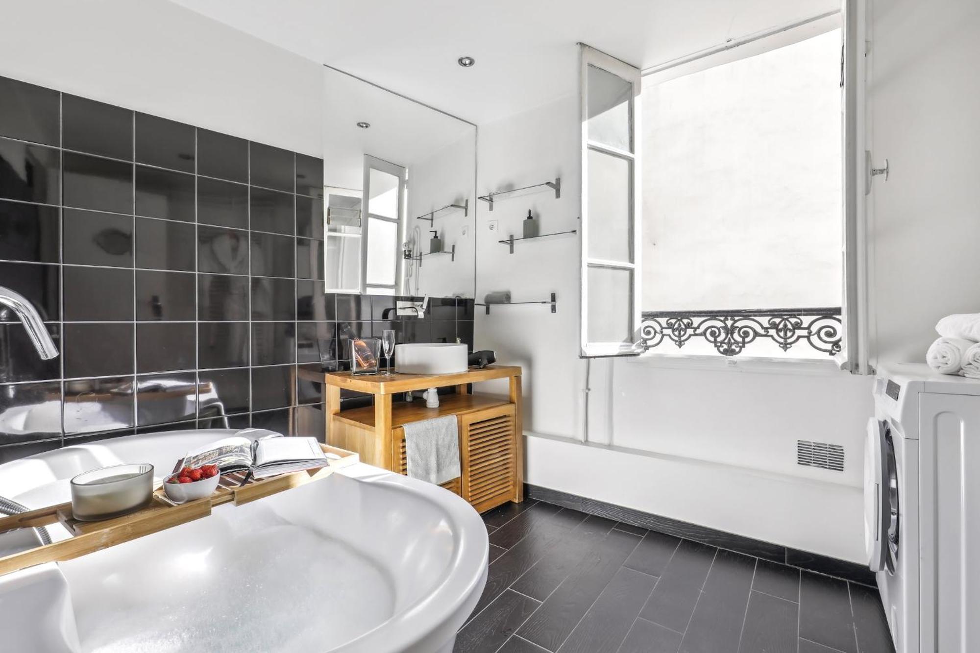 Le Marais 1Br Place Saint Paris Bagian luar foto